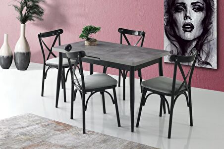 Lima Bahar Mutfak Masa Sandalye Takımı 70x120