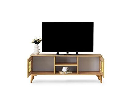 Safir Dolaplı Tv Sehpası 130cm