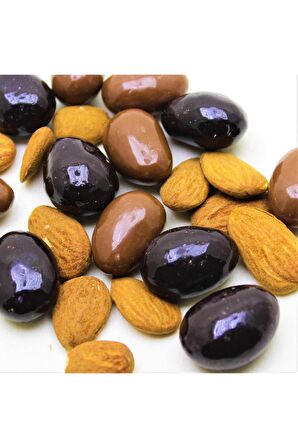 Nuri Toplar 500 Gram Taze Çekim Türk Kahvesi & 250 Gr Bademli Draje Sütlü Ve Bitter