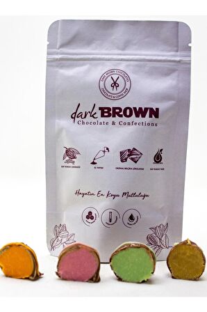 Nuri Toplar Tiryaki Seti - 500 Gram Taze Çekilmiş Türk Kahvesi ve 10 Adet Türuf Çikolata