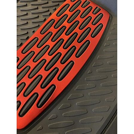 Safi̇r Renault Megane 4 Uyumlu 4d Extra Derin Havuzlu Paspas Kırmızı