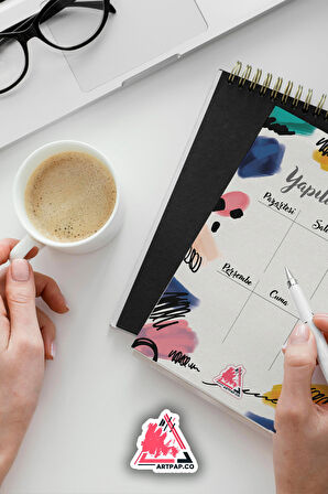 Yapılacaklar Listesi Planlayıcı | To Do List Planner, Günlük Hedef, Aylık Defter | A5 50Syf 