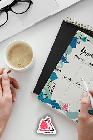 Yapılacaklar Listesi Planlayıcı | To Do List Planner, Günlük Hedef, Aylık Defter | A5 50Syf 