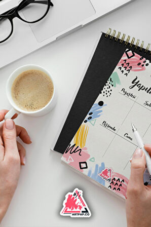 Yapılacaklar Listesi Planlayıcı | To Do List Planner, Günlük Hedef, Aylık Defter | A5 50Syf 