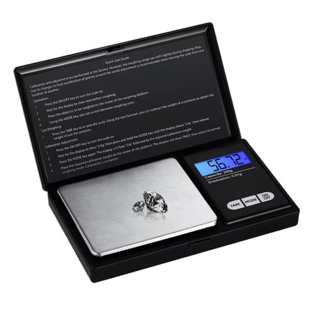 Dijital Hassas Cep Terazisi (LCD Ekranlı, 300Gr Kapasiteli, 0.01gr Hassasiyet)