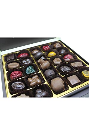 Dark Brown Hediye Çikolatası 25 Adet Spesiyel Türüf Çikolata Katkısız Çikolata