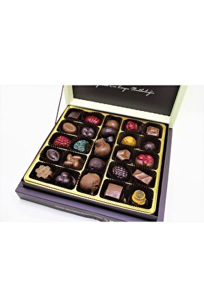 Dark Brown Hediye Çikolatası 25 Adet Spesiyel Türüf Çikolata Katkısız Çikolata