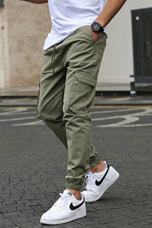 Slim Fit Kargo Cep Jogger Eşofman