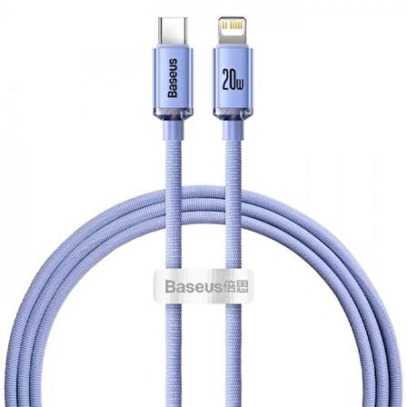 Baseus 20W 1.2metre Type C To Iphone Lightning Ultra Hızlı Şarj ve Data Kablosu,Akım Korumalı Kablo