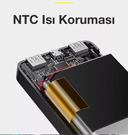 Baseus PD 30000 mAh Hızlı Şarj Powerbank Beyaz 
