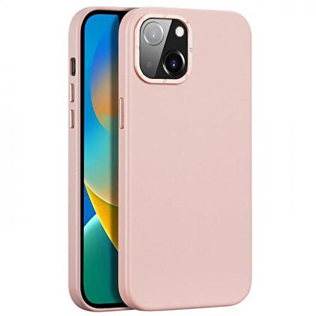 Polham Deri Dokulu Business iPhone 14 Plus 6.7 Kılıf, Magsafe Uyumlu,Ultra Şık,Kamera Koruyucu Kılıf