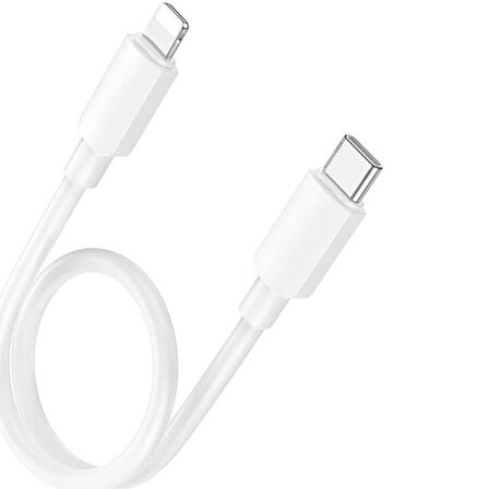Polham Süper Hızlı 25CM 20W Type-C To iPhone Lightning Şarj Data Kablosu, Telefon/Powerbank Şarj Kablosu
