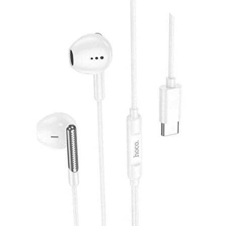 Polham HC Type C Kablolu Mikrofonlu Kulaklık, HİFİ Ses, HD Mikrofonlu Type C Kulaklık 