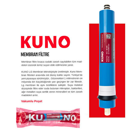 Su Arıtma Cihazı Filtresi 12’’ Inline Mebmranlı 5’li Filtre