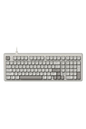 AK980 Red Switch Kablolu Mekanik Oyun Klavyesi- Rainbow Aydınlatmalı - Retro