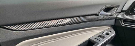 Volkswagen Golf 8 İç Kapı Çıtası Karbon