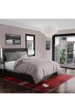 Kaymaz Taban Yıkanabilir Halı – Mutfak, Salon, Yatak Odası için Modern Dijital Baskı Halı (SLNHALI82