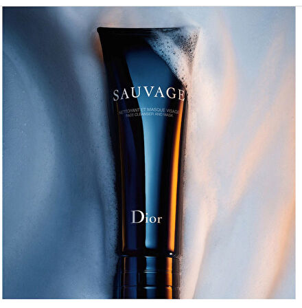 Dior Sauvage Cleanser and Face Mask - Temizleyici ve Yüz Maskesi 120 ml 