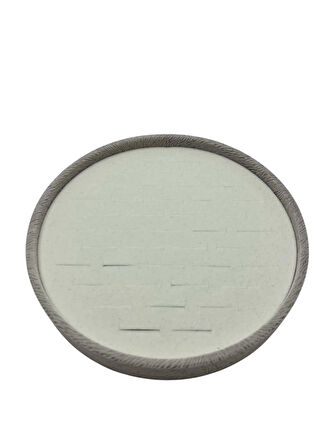 Silindir Model Süet Kumaş 20/20 cm Batırmalı Yüzük Tablası