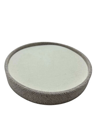 Silindir Model Süet Kumaş 20/20 cm Batırmalı Küpe-Piercing Tablası