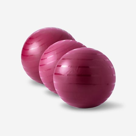 DOMYOS Gym/Pilates Topu - 3 Numara - 75 Cm - Pembe