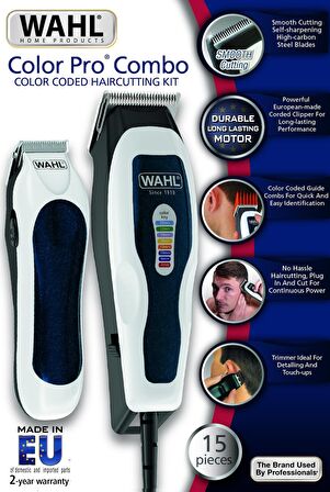 Wahl 1395-0465 Color Pro Kuru Çok Amaçlı Tıraş Makinesi