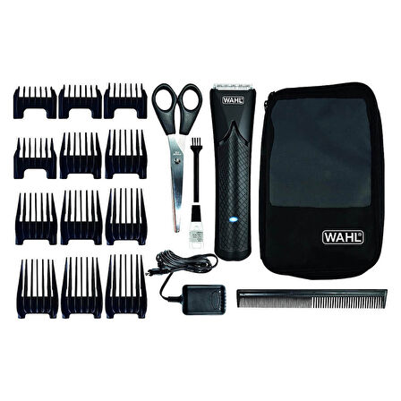 Wahl 1661 TrendCut Lithium Batarya Kablolu/Kablosuz Siyah Saç Sakal Kesme Makinesi 1661-0465