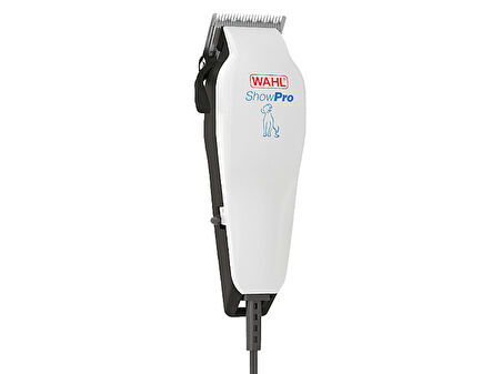 WAHL Showpro Kablolu Pet Tüy Kesme Makinesi Si̇yah Beyaz