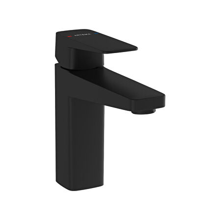 Artema Root Square  A4273136 Yüksek Lavabo Bataryası, Mat Siyah
