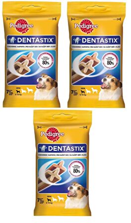 Pedigree Dentastix Karışık Yetişkin Ödül Maması 3x110 gr 