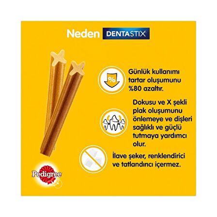 Pedigree Dentastix Large Köpek Ödül Maması 10X270 gr