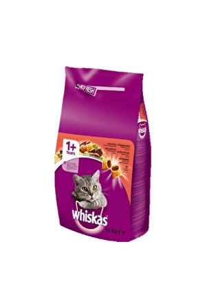 Whiskas Sığır Etli ve Sebzeli Kedi Maması 3,8 Kg