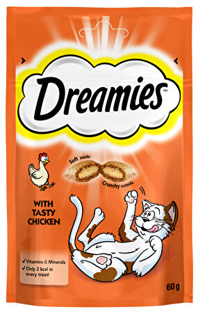 Dreamies Tavuklu Kedi Ödül Maması 6X60gr