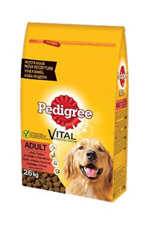 Pedigree Sığırlı Yetişkin Köpek Kuru Maması 2,6 kg