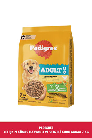 Yetişkin Kümes Hayvanlı Ve Sebzeli Köpek Kuru Mama 7 Kg