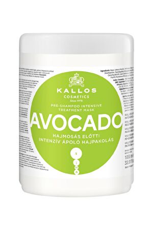 AVOCADO İle Zenginleştirilmiş  Şampuan Öncesi Yoğun Bakım Maskesi 1000ml 