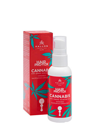 Kallos Cosmetics Cannabis Dry Ends Kurumuş Saç Uçları için Serum 50 ML