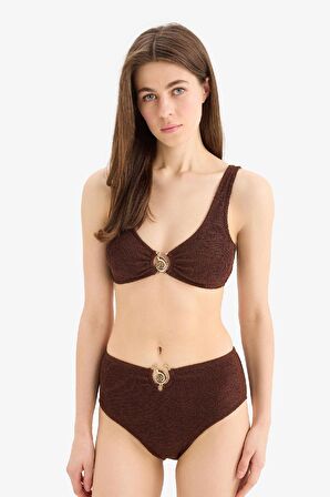 DeFacto Regular Fit Bürümcük Bikini Üstü-Fall in Love E0206AX25SMBN341