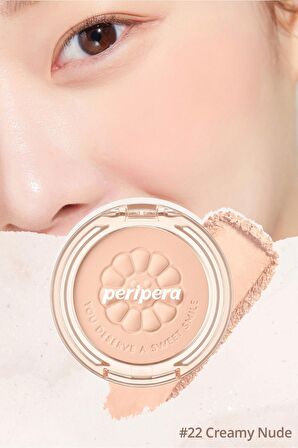 Sebum Dengeleyici Toz Allık Peripera Pure Blushed Sunshine Cheek (22 Creamy Nude)(K-Ookie)