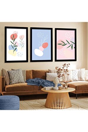 Kız Çocuğu Odası 100 X 50 Cm Saatli Kanvas Tablo
