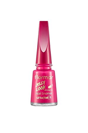 Flormar Jelly Look Yüksek Pigmentli & Parlak Bitişli Jel Görünümlü Oje