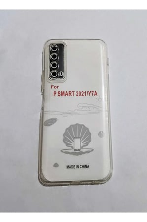 Huawei P Smart 2021 Uyumlu Şeffaf Telefon Kılıf Modeli
