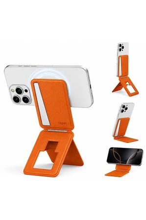 Premium MagSafe Uyumlu Standlı Kartlık Telefon Cüzdanı Cep Kartlığı