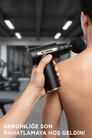 Delux Serisi Şarjlı Cihaz Ergonomik Ürün Titreşimli Alet Masaj Aleti MSG-001 Siyah 30W