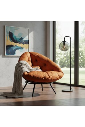 Aurelia Berjer | Riviera Collection | Modern & Zarif Tekli Koltuk Berjer | Rahat Dinlenme Koltuğu