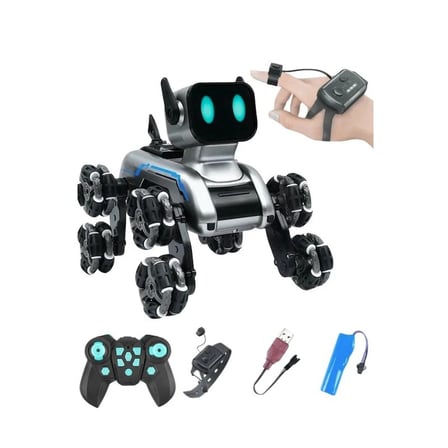 Özel Seri Akıllı Robot Köpek Oyuncak Işıklı İnteraktif Kablosuz