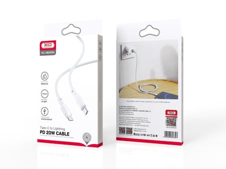 Özel Üretim NB-Q208A TYPE-C to Lightning 1 Metre Şarj Kablosu 20W Pratik Tablet Ev