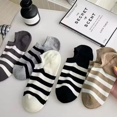 5'li Ekonomik Paket Kısa Patik Çorap Set
