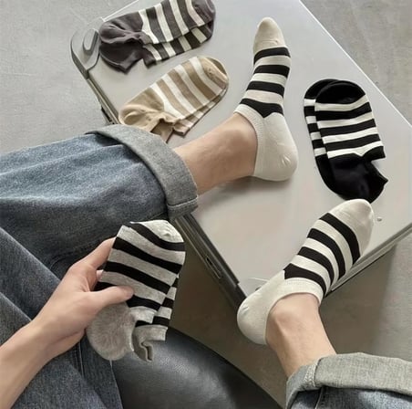 5'li Ekonomik Paket Kısa Patik Çorap Set