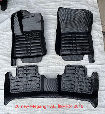 Renault Megane 4 2018 Model Araca Özel 5D Paspas 